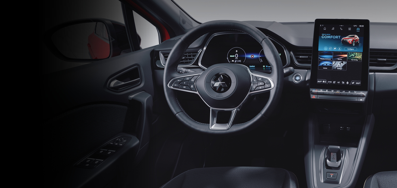 Der ASX Edition Detailaufnahme des Fahrerraums im ASX Edition.