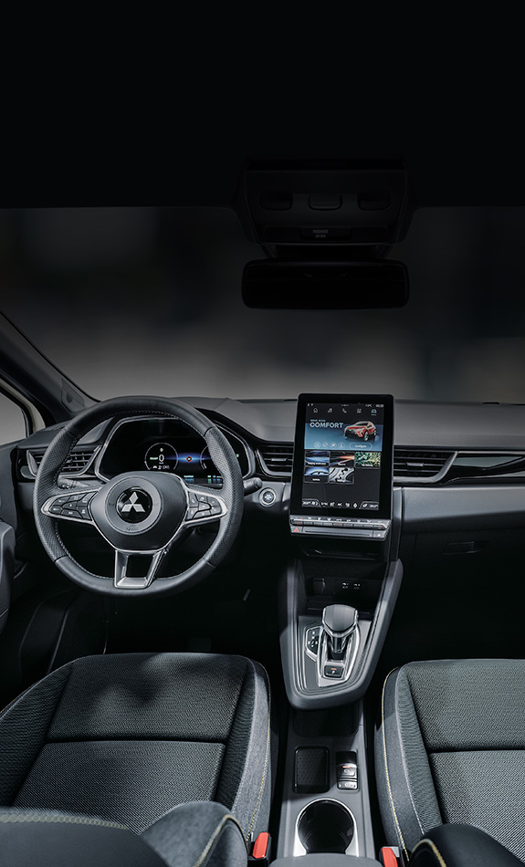 Der ASX Edition Detailaufnahme des Fahrerraums im ASX Edition.