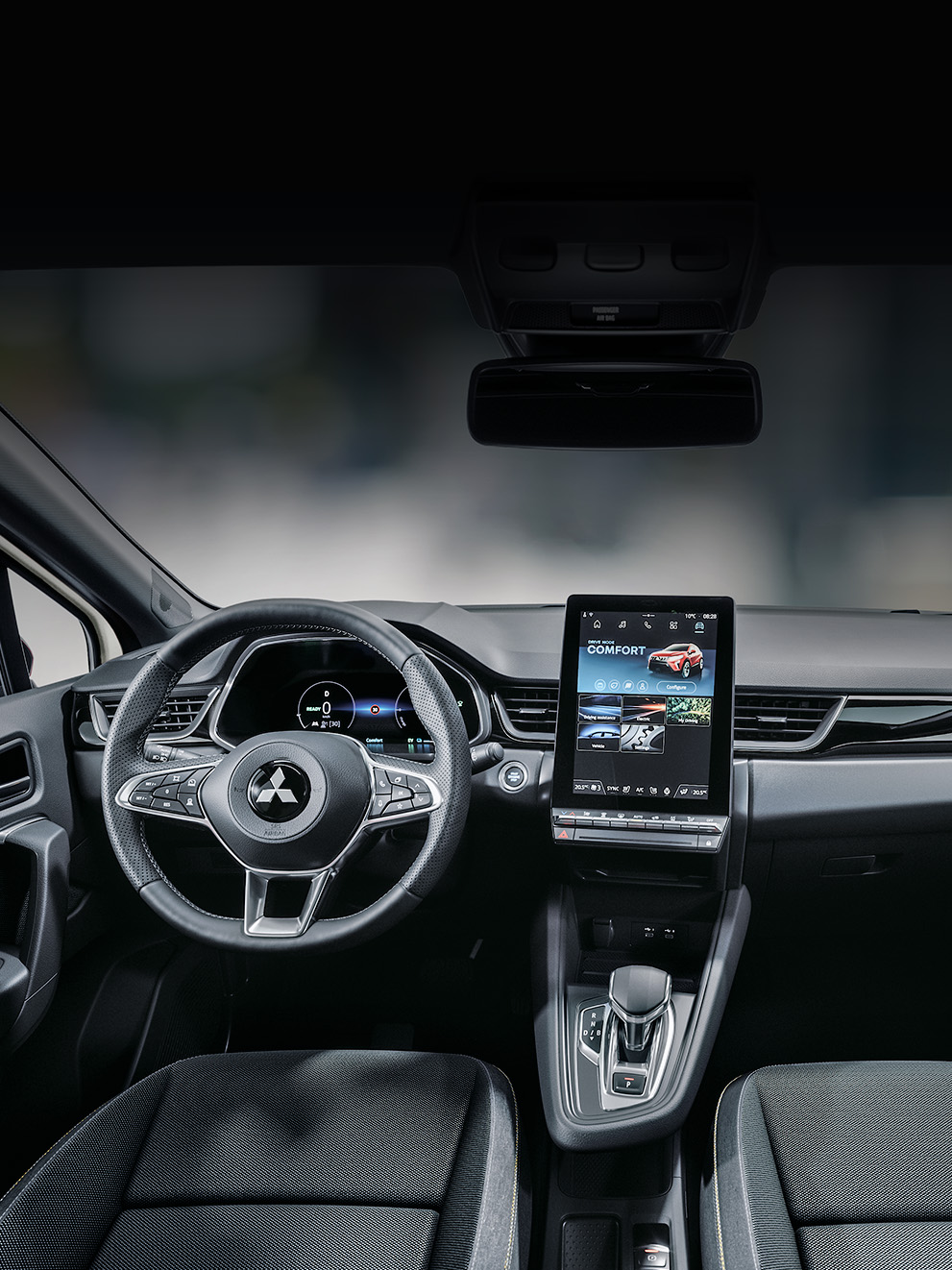 Der ASX Edition Detailaufnahme des Fahrerraums im ASX Edition.