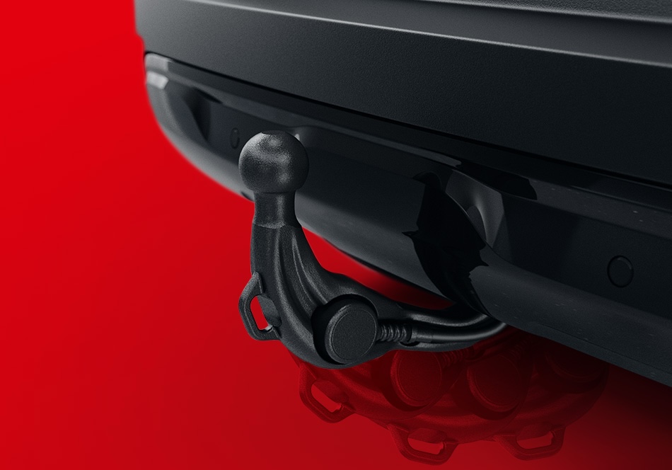 Anhängerkupplung Detailaufnahme Anhängerkupplung